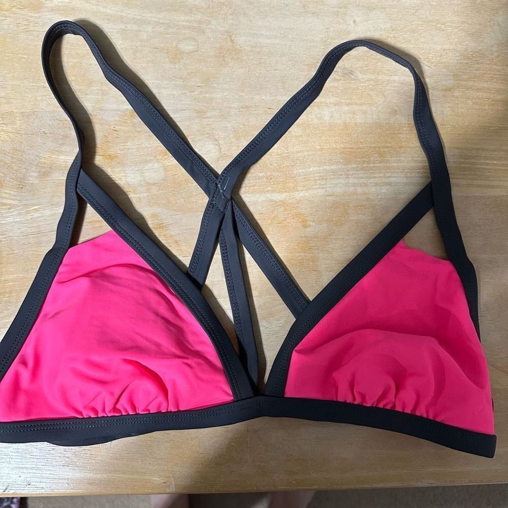 Xhilaration triangle swim top
